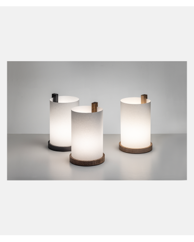 ENSO Table Lamp - Black Oil - Motarasu - Design Lars Vejen